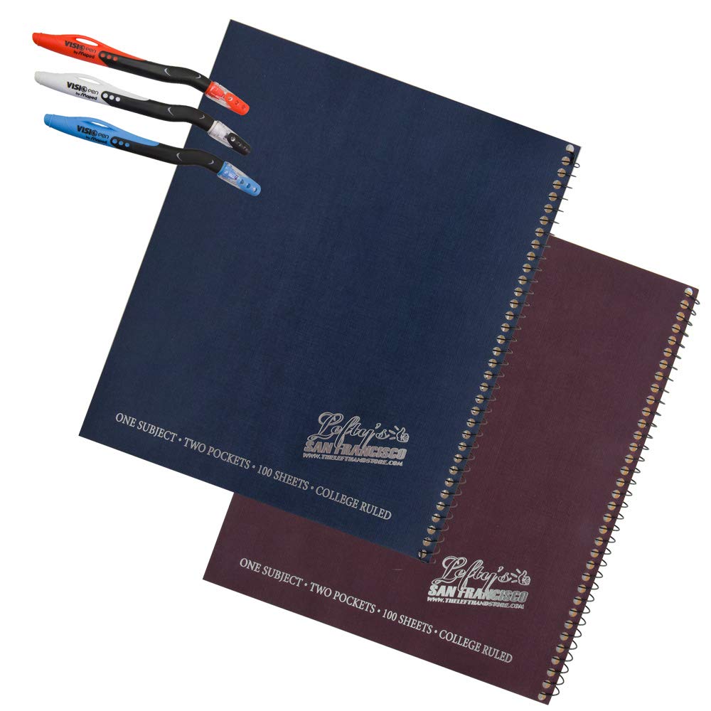 left-handed notebooks