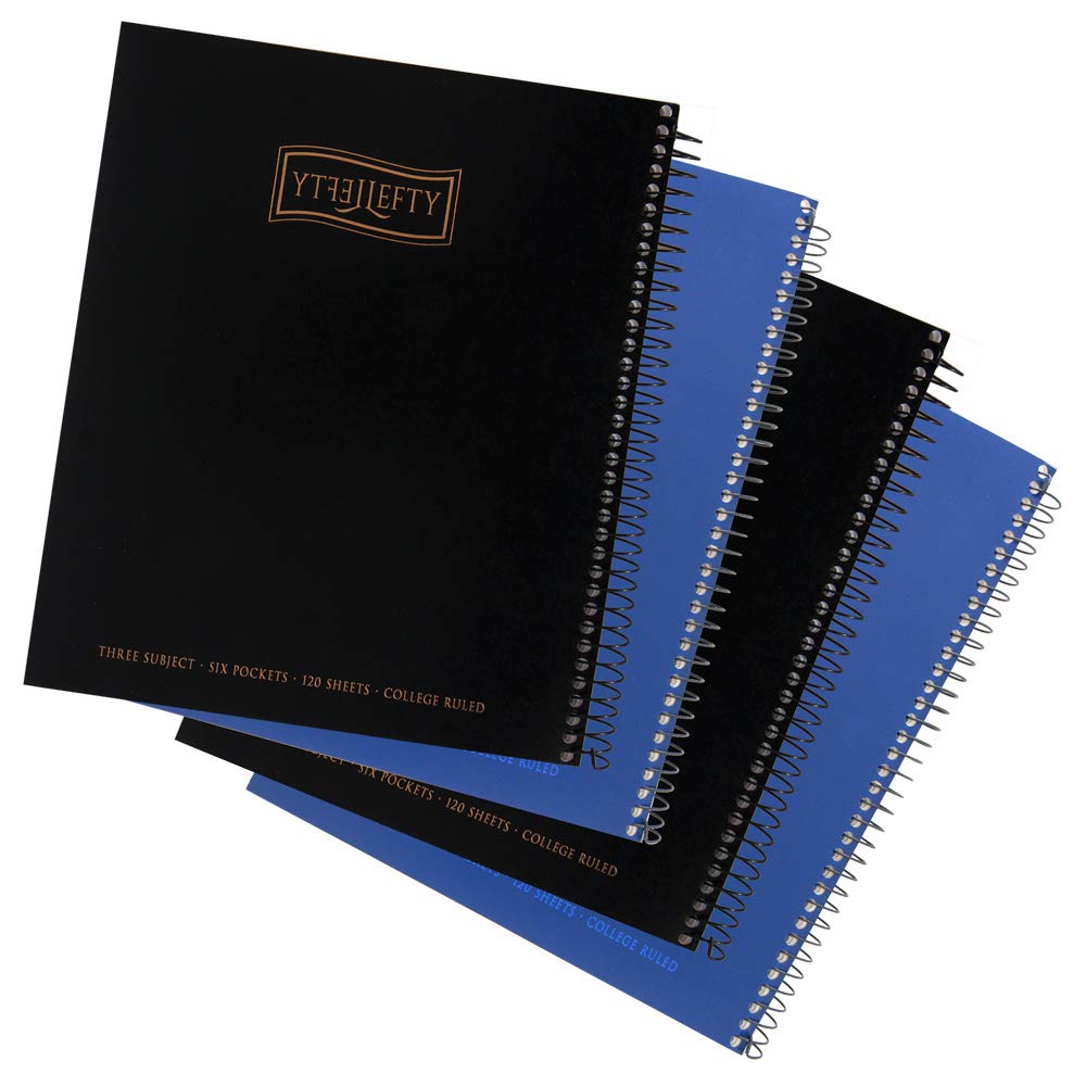 left-handed notebooks wide ruled