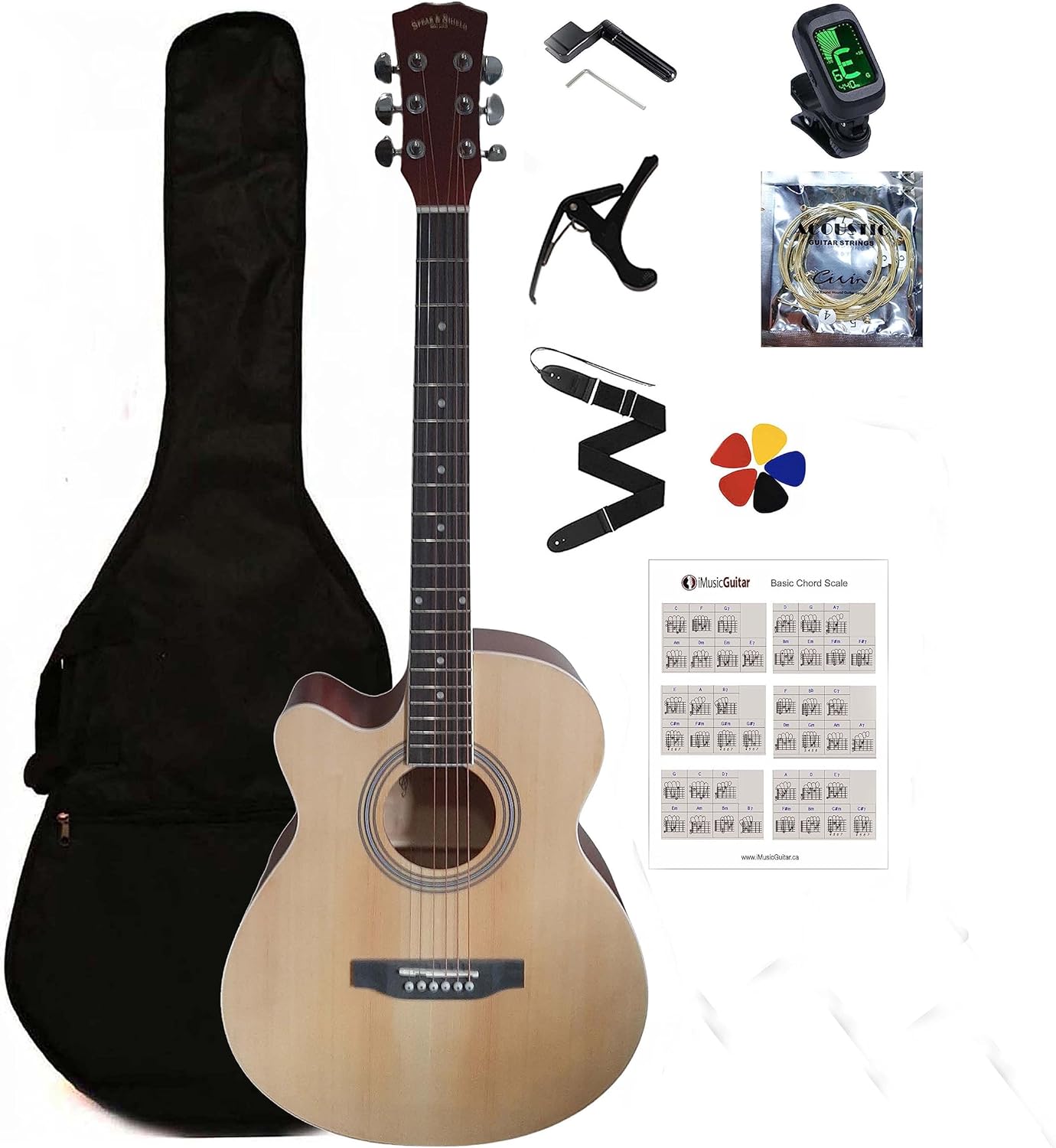 left handed acoustic guitar