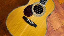 left handed acoustic guitar