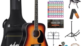 left handed acoustic guitar