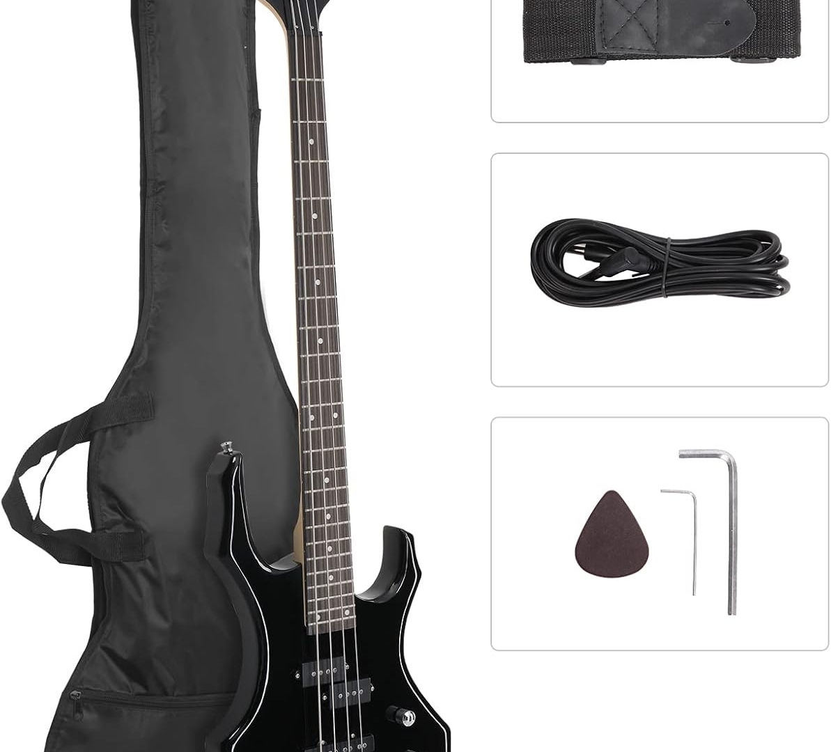 left handed bass guitar