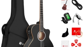 left handed acoustic guitar