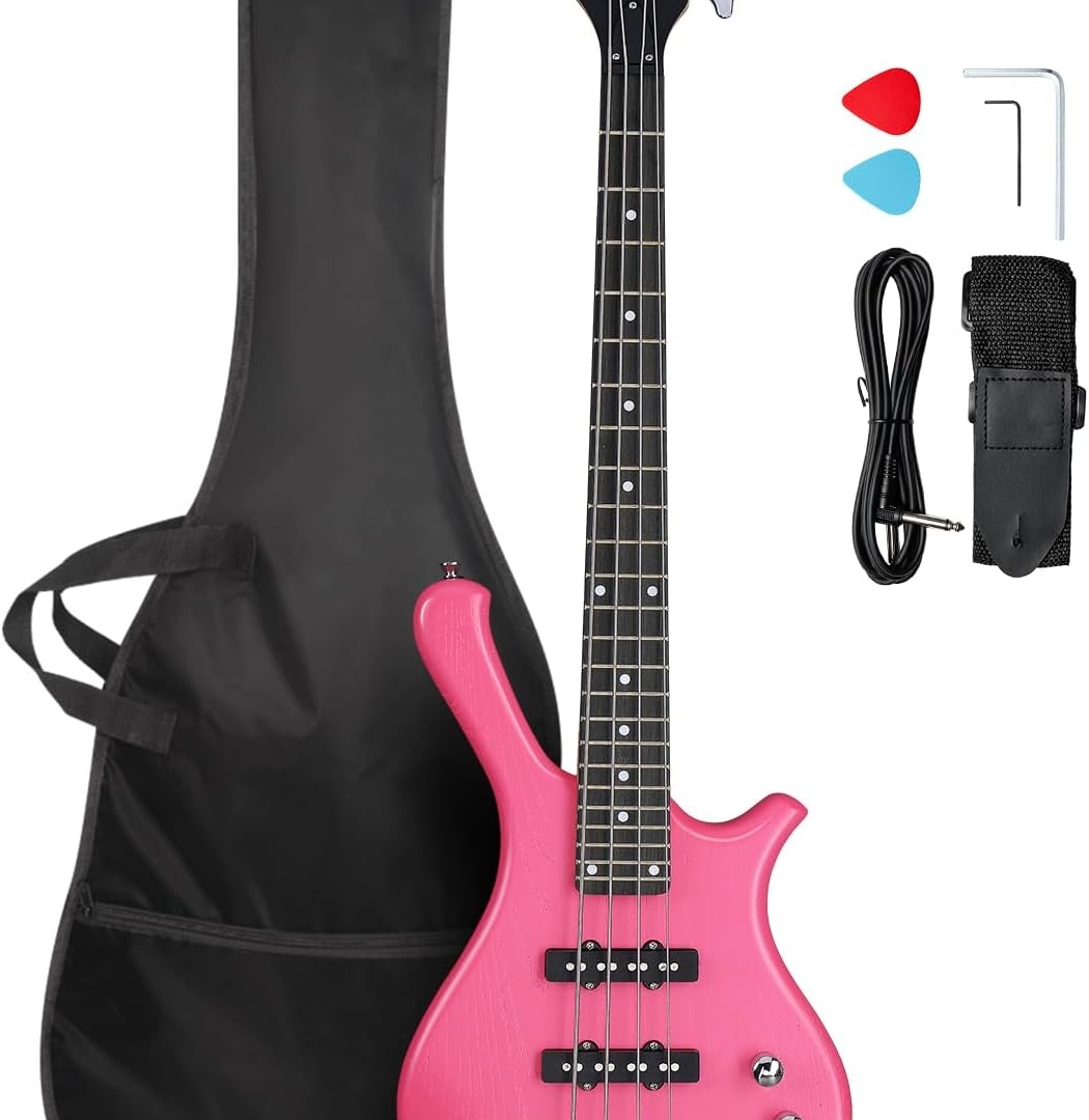 left handed bass guitar