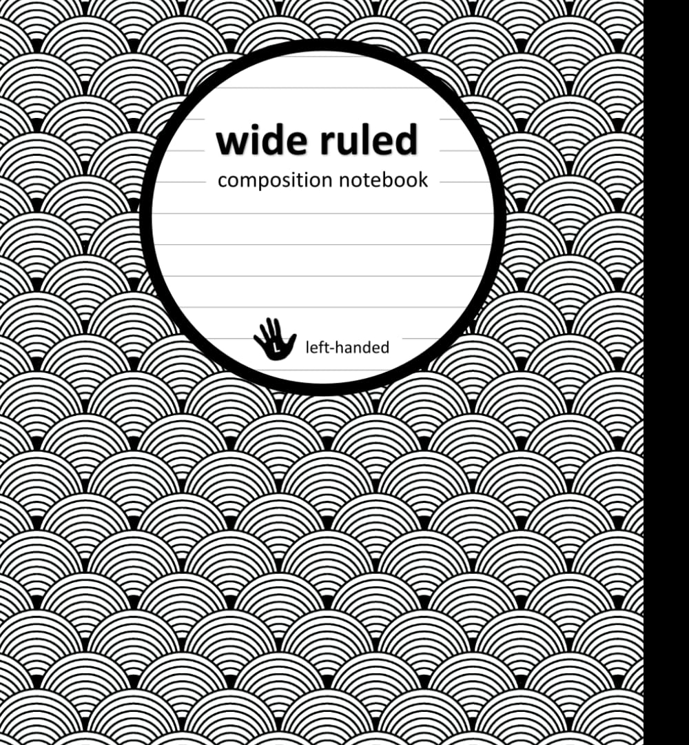 left handed notebooks college ruled
