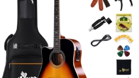 left handed acoustic guitar