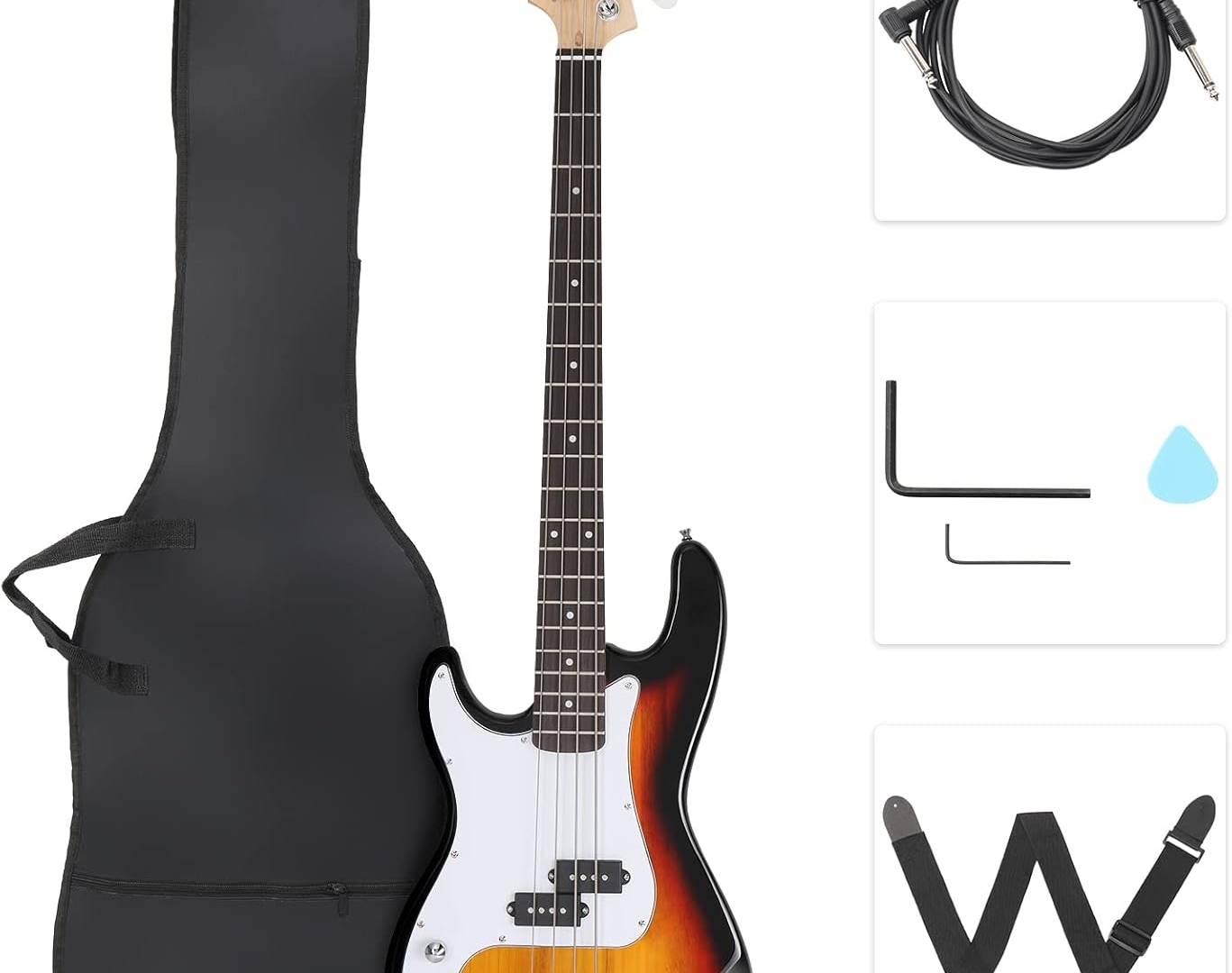 left handed bass guitar