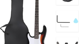 left handed bass guitar