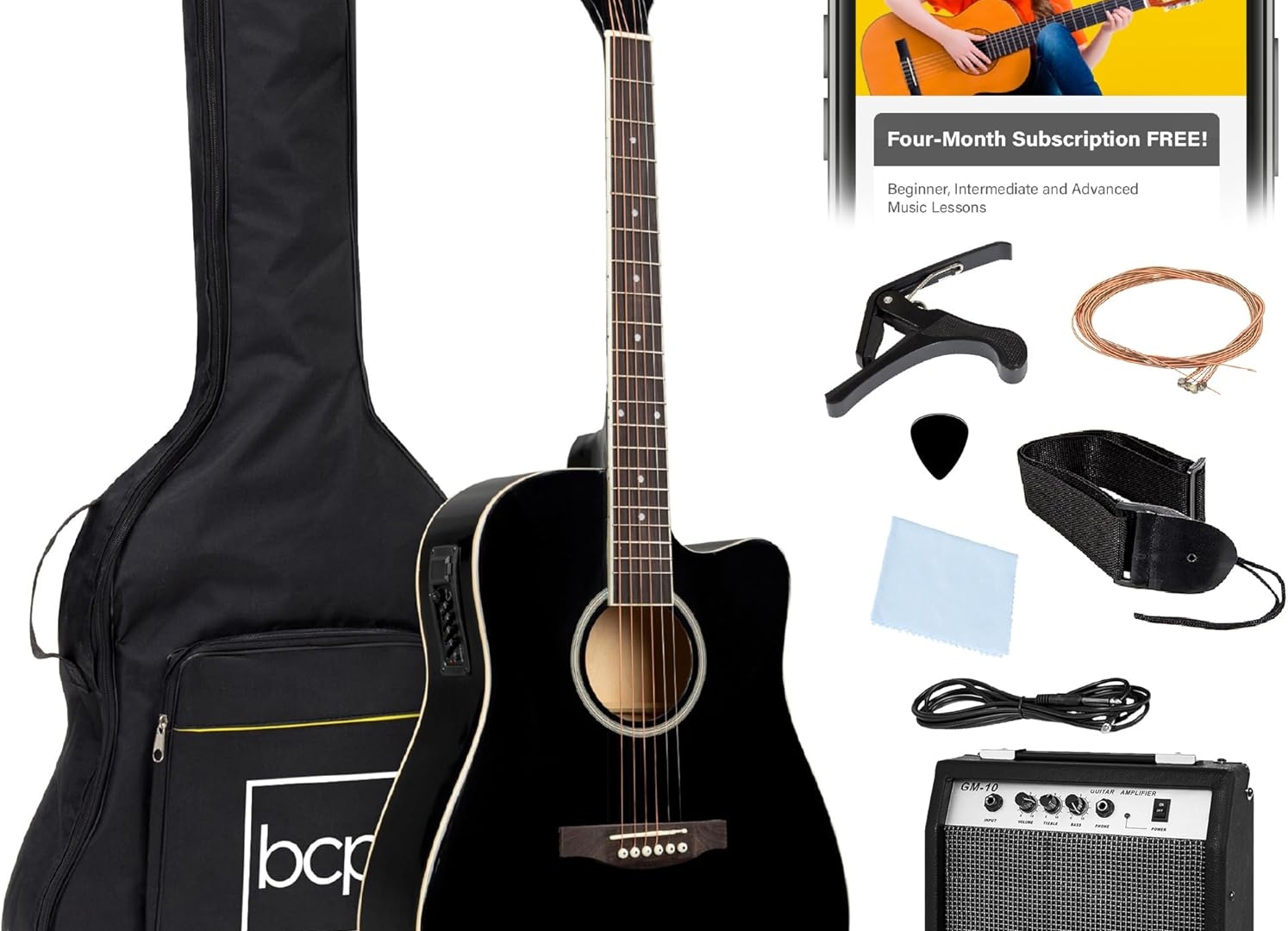 left handed acoustic guitar