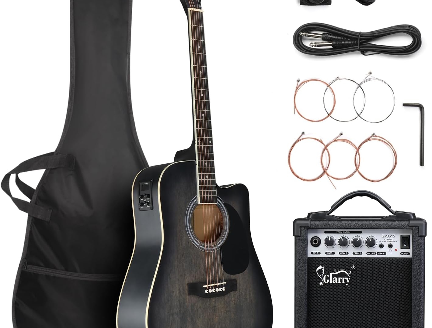 left handed acoustic guitar