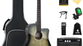 left handed acoustic guitar