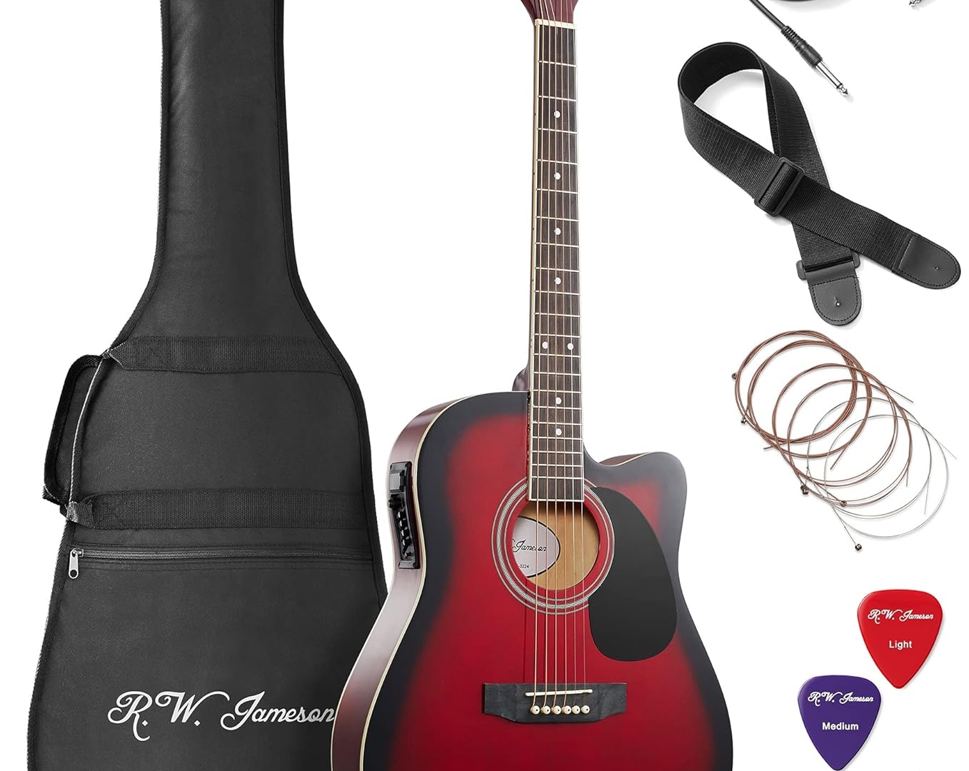 left handed acoustic guitar