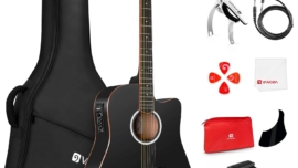 left handed acoustic guitar